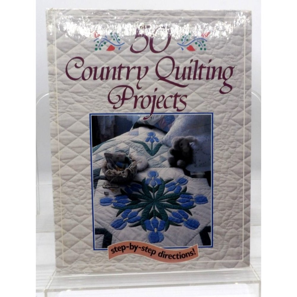 Quilting pattern book "50 Country Quilting Projects" Margt Echols, ED. ©1990 Rod